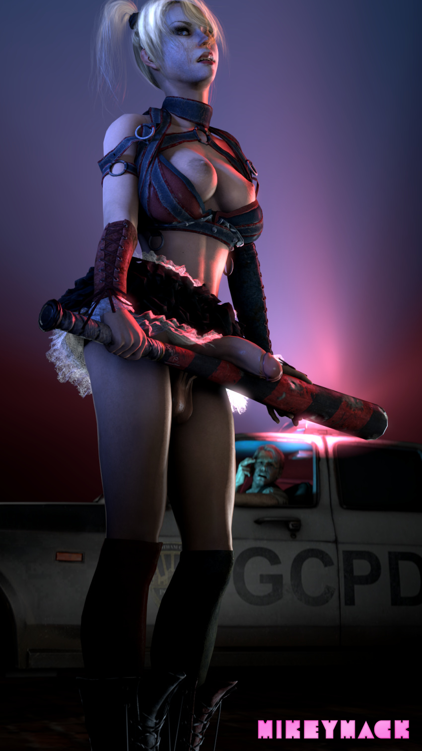 Harley Quinn Cosplay Blowjob